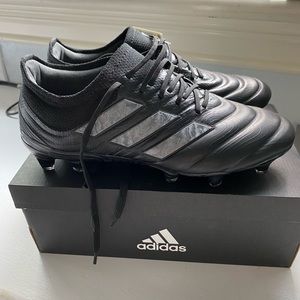 Adidas black COPA soccer cleats unisex